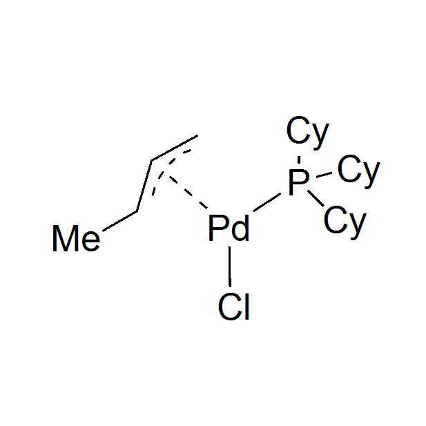 氯(巴豆基)(三環己基磷)鈀(II)，[P(Cy)3] Pd(crotyl)Cl